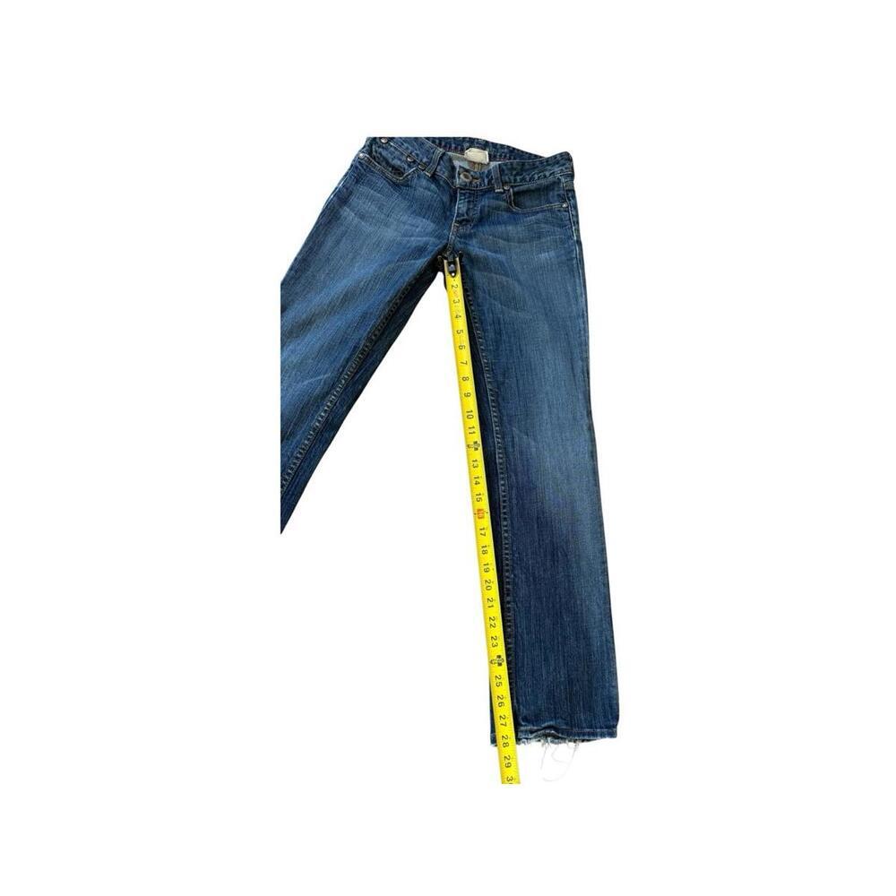 Banana Republic Jeans Womens Petite Stretch Size 2 Dark 16 - Picture 4 of 7